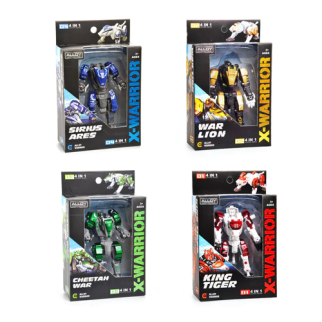 Guerrier transformable 4 en 1