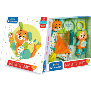 Hochet Baby Gift Set Puppy - CLementoni