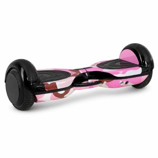 Hoverboard Smart Self Balance Noir Effet Marbre LED RGB