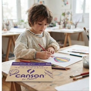 Papier Canson 180G blanc 10 Feuilles