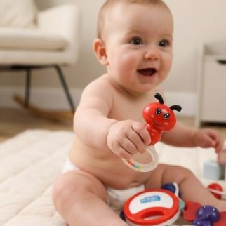 Coffret de Hochets pour Bébé – Set d'Éveil Sensoriel