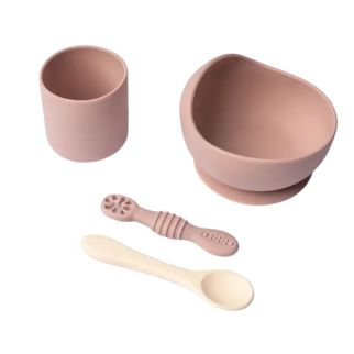 Set Repas En Silicone 4M+