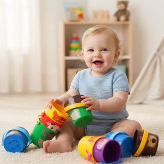 Les Petits Seaux à Empiler - Kaichi