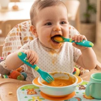 First Cutlery 12M+ Neutral Chicco