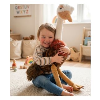 Peluche autruche