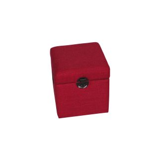 Poof de rangement carré