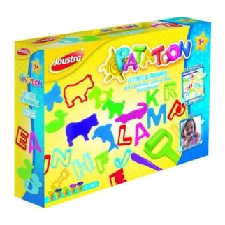 JOUSTRA - Patatoon - Pâte à modeler Lettres & Animaux