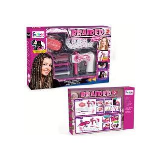 Jeux de tressage et decoration de cheveux