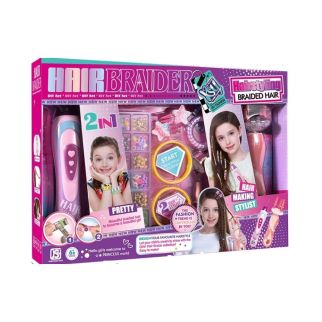 Kit de Tresses Et Bijoux Pour Cheveux 2 En 1