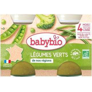 Petits Pots Légumes verts 2x130g