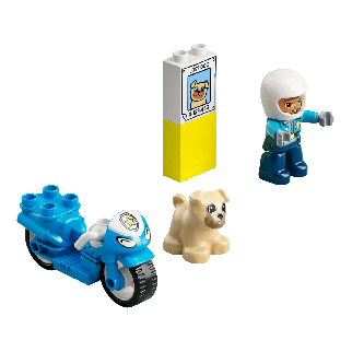 LA MOTO DE POLICE -LEGO