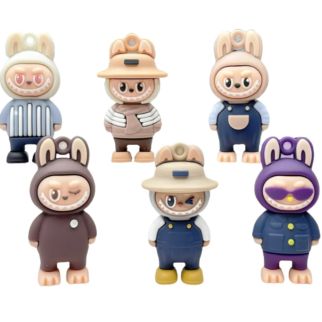 Figurines Labubu Collection – Pack de 6 Personnages