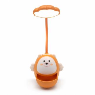Lampe de Bureau LED RGB Rechargeable avec Rangement