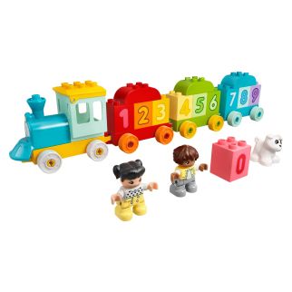 LE TRAIN DES CHIFFRES - APPRENDRE À COMPTER - LEGO