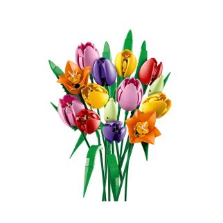 LEGO Botanicals Le Bouquet de Tulipes 11501 – 14 Fleurs Artificielles à Construire