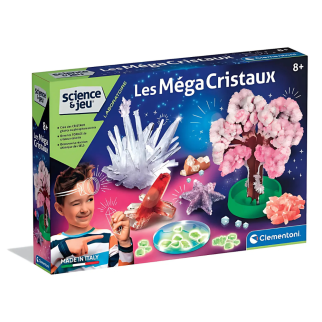 Les Méga Cristaux - Kit scientifique de chimie et cristallisation
