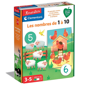 Les nombres de 1 à 10 clementoni