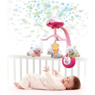 Lumi mobile Compte-Moutons Rose Mobile bébé - VTech