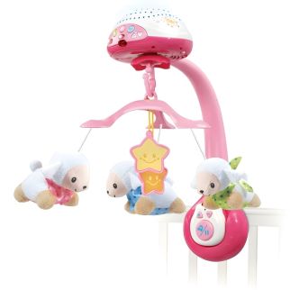 Lumi mobile Compte-Moutons Rose Mobile bébé - VTech