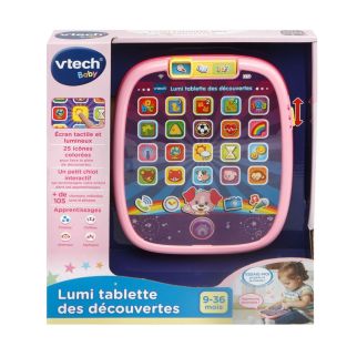 LUMI TABLETTE DES DÉCOUVERTES Rose - VTECH