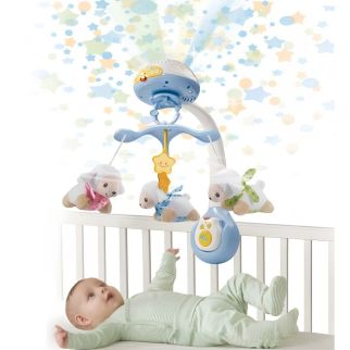 Lumi mobile compte -moutons bleu - VTech