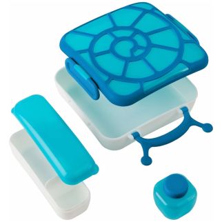 Boîte à Pique-Nique Enfant avec Compartiments et Glacière Réutilisable