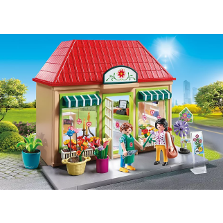City Life Magasin de fleurs - Playmobil