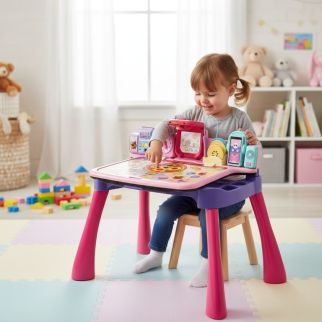 Magic bureau interactif 5 en 1 rose - VTECH