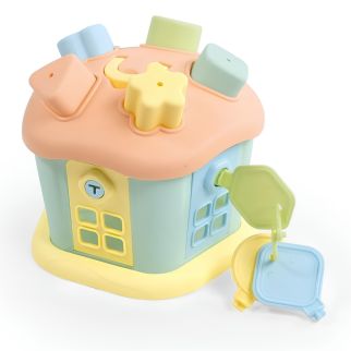 Maison Formes avec Clés - Shape Sorter Bébé - Dolu