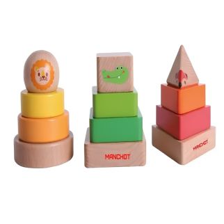 Jouet de Tri de Forme Animale - Manchot