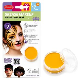 Maquillage à l'Eau 14g Jaune – Goodmark Grease Makeup Crème pour Enfant