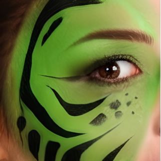 Maquillage à l'Eau 14g Vert – Goodmark Grease Makeup Crème pour Enfant