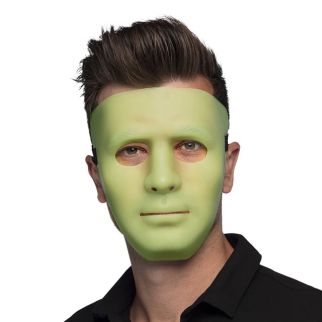 Masque visage Mime glow-in-the-dark