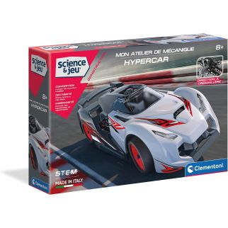 Clementoni Science & Jeux – Mon Atelier de Mécanique : Hypercar, Science & jeu – 52536