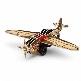 Mini Puzzle 3D Avion – Modèle à Construire pour Enfant