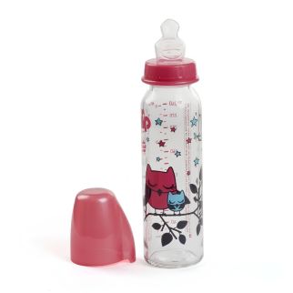 Nip – Biberon plastique 250 ml fille – 35006-12