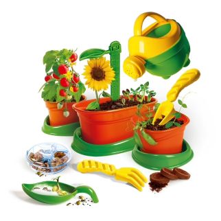 Clementoni Science & Jeu - Les Apprentis Botanistes : Coffret de Jardinage pour Enfants
