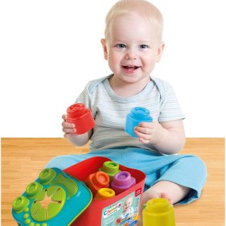 Panier Sensoriel Clemmy Clementoni – 15 Blocs