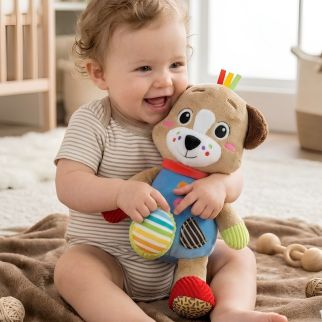 Peluche Sensorielle Pete The Puppy - Clementoni