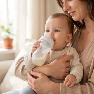 Biberon Avent verre 260 ml Natural 3.0 Tétine 1M+