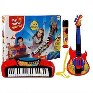 Piano avec Guitare musical, My Music World
