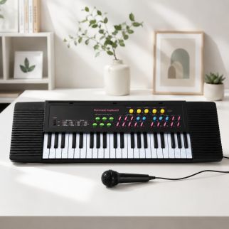 Piano électronique avec microphone