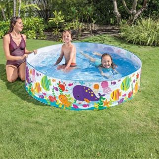 Piscine Intex motif Poisson