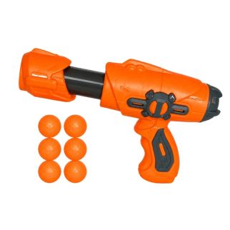 Pistolet à Balles en Mousse orange, jeu de Tir pour enfant