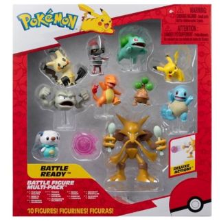 Pokémon pack 8 figurines de Bataille, figurines Pokémon Collector