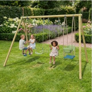 Portique bois 2,30 m Artix HALI 2 - 6 enfants