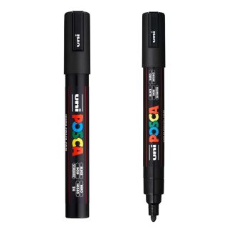 Posca – Marqueur noir 1.8-2.5 mm