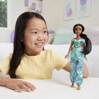 Disney-Princesses Disney-Jasmine-Poupée, Habillage et Accessoires POUPEE JASMINE 29CM - MATTEL