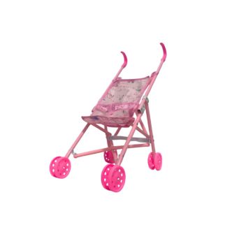 Poussette Pour Poupée Rose