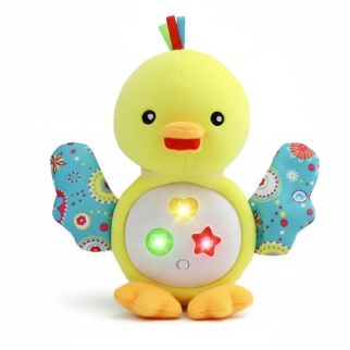 Peluche poussin musicale